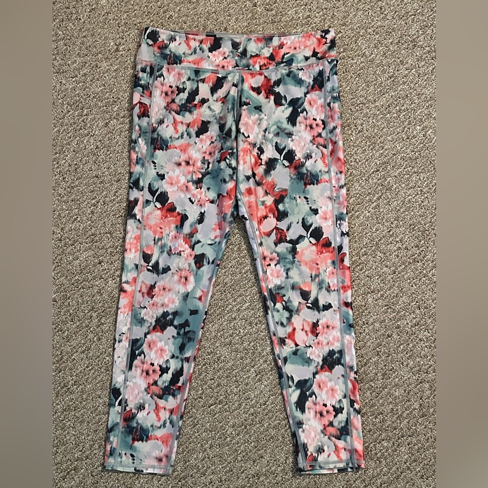 Floral American Eagle leggings